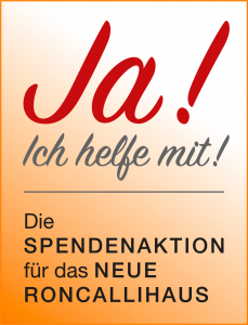 Spendenaktion Roncallihaus Label