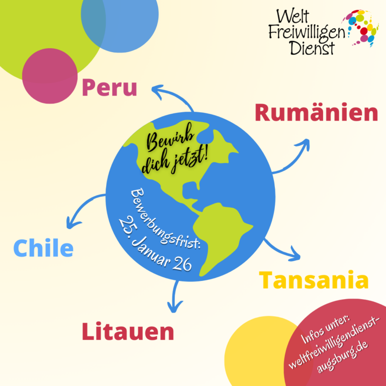 Angebot für junge Menschen: Weltfreiwilligendienst